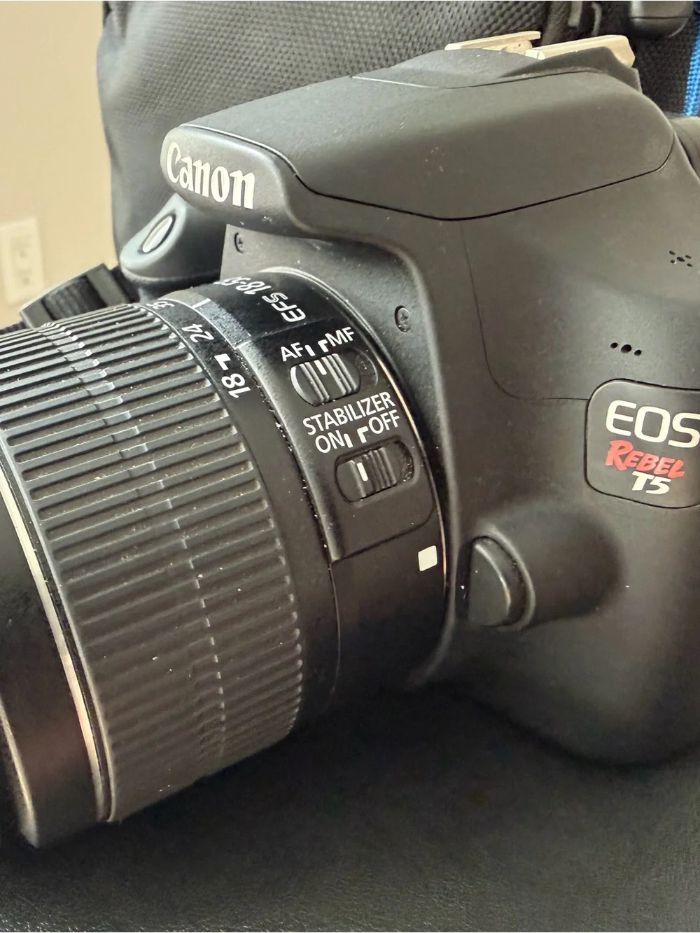 Canon DSLR Camera Black with LCD Screen